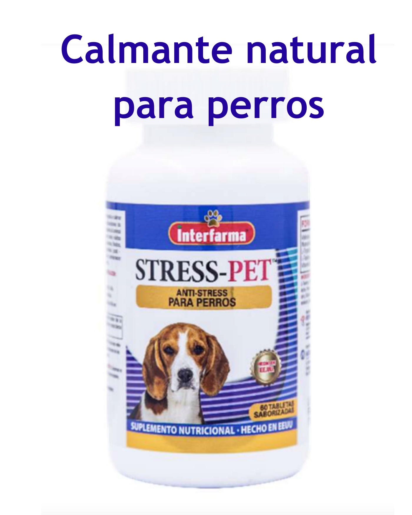 Calmante natural para perros