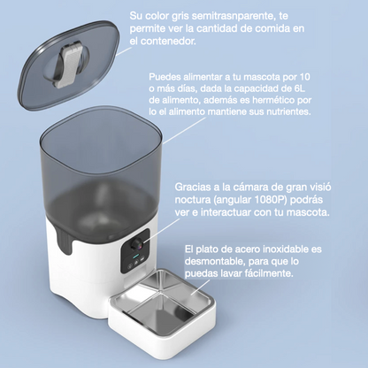 Dispensador de alimento inteligente para mascota (Smart Feeder)